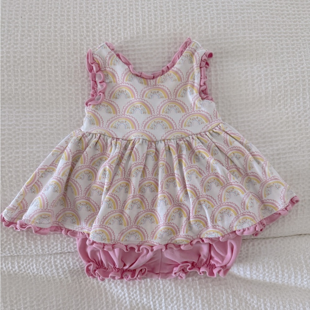 Toddler Girl Matching Rainbow Set